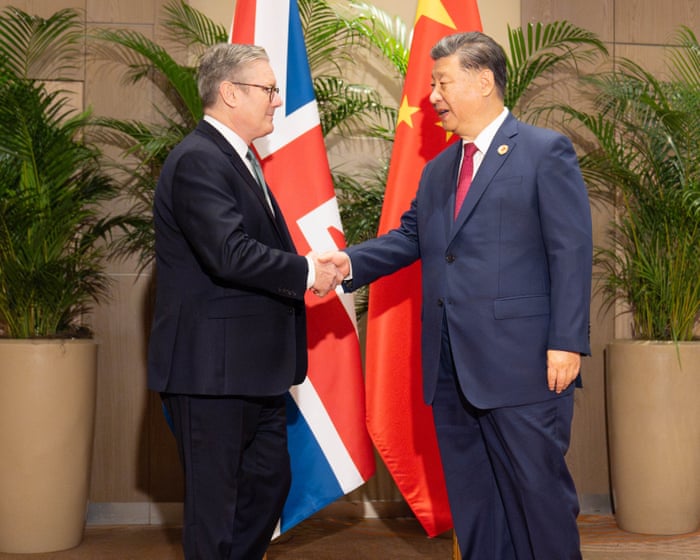 Labour’s softening stance towards China reinforced by dropped spy case