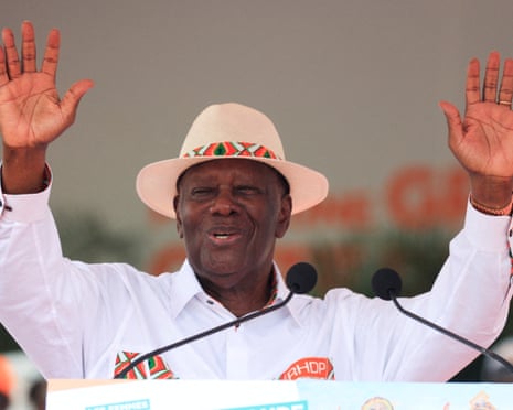 Alassane Ouattara wins landslide fourth term as Ivory Coast’s president Alassane Ouattara wins landslide fourth term as Ivory Coast’s president