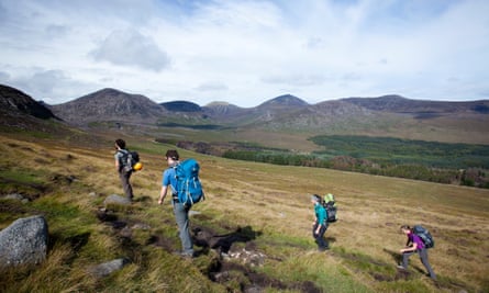 Slieve Binnian, Mourne Mountains.