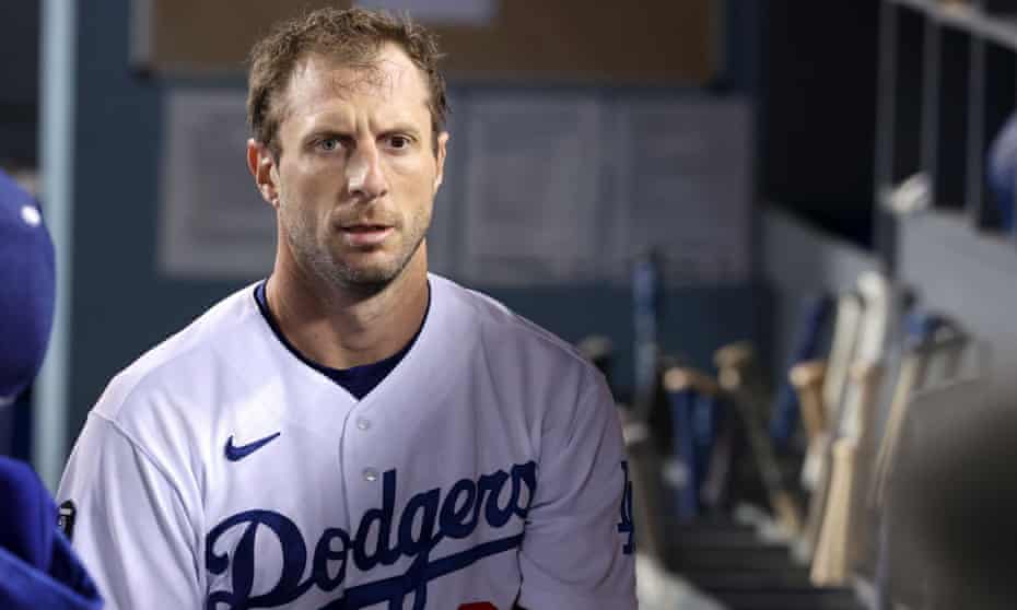 Max Scherzer ended last season with the Los Angeles Dodgers