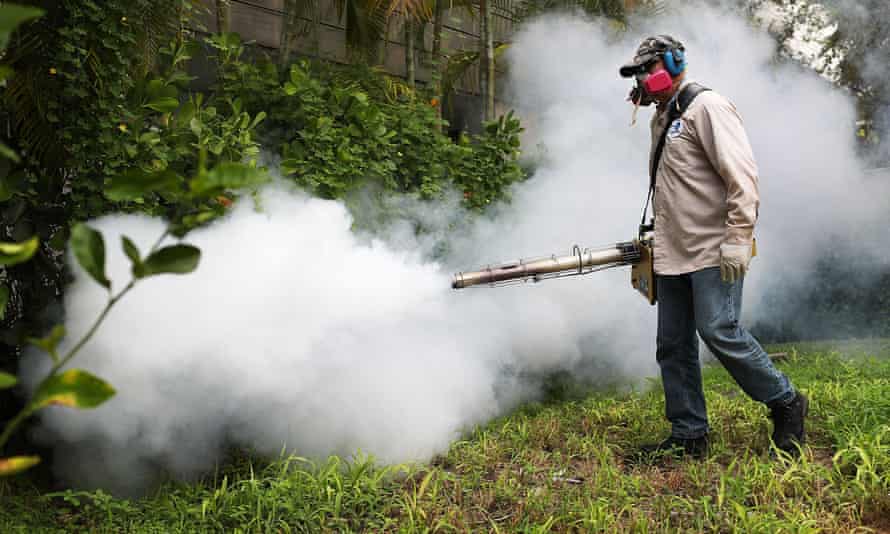 Miami Beach Zika spray