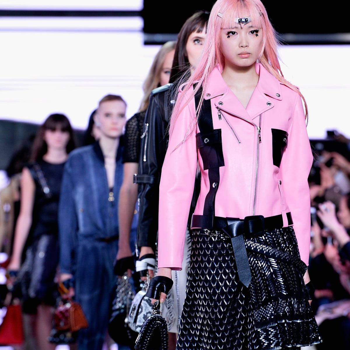 Louis Vuitton's Nicolas Ghesquière brings digital punk to Paris catwalk, Louis Vuitton
