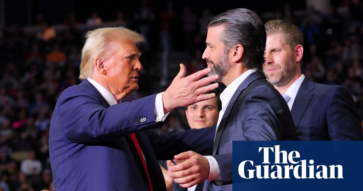 ‘He’s probably good’: Donald Trump Jr gets muted endorsement from his father for The Apprentice reboot