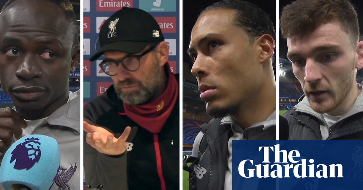 The best team won: Liverpool players and Klopp speak after Chelsea loss – video