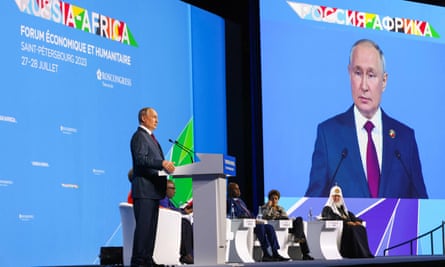 Putin pledges free grain to six African Nations