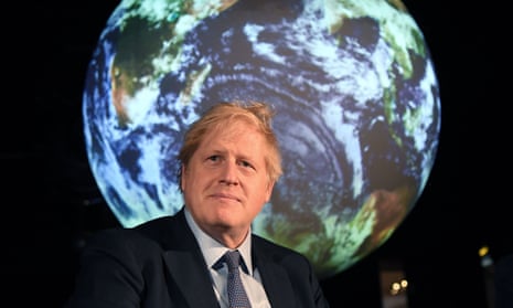File photo taken on 4 February 2020 of Boris Johnson at an event to launch COP26 in London