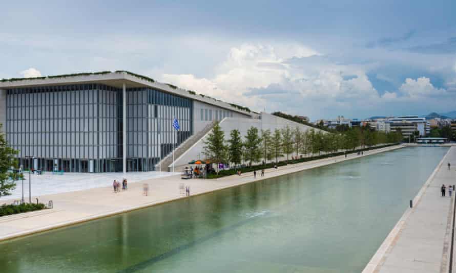 Stavros Niarchos foundation cultural center, park and Greek National Opera, Athens, Greece
