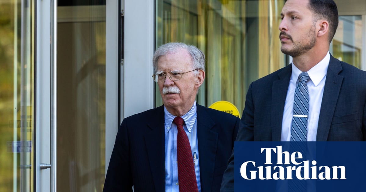 Ex-Trump adviser John Bolton pleads not guilty to sharing classified information