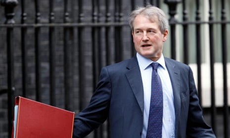 Owen Paterson, pictured in Downing Street in 2014.