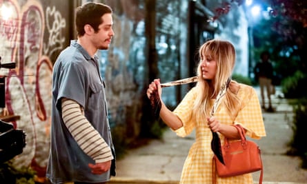 Pete Davidson and Kaley Cuoco in Meet Cute.