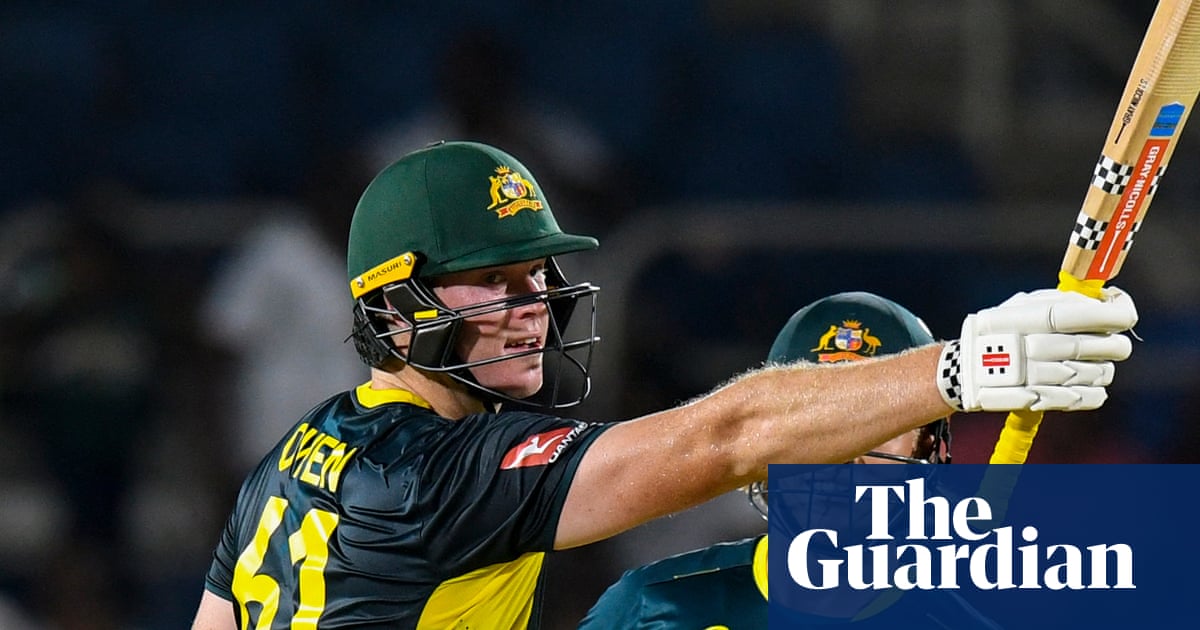 मिच ओवेन वेस्ट इंडिजवर टी -20 विजयासाठी ऑस्ट्रेलियाला सामोरे जाणा .्या पदार्पणावर चमकत आहे | ऑस्ट्रेलिया क्रिकेट संघ मिच ओवेन वेस्ट इंडिजवर टी -20 विजयासाठी ऑस्ट्रेलियाला सामोरे जाणा .्या पदार्पणावर चमकत आहे | ऑस्ट्रेलिया क्रिकेट संघ