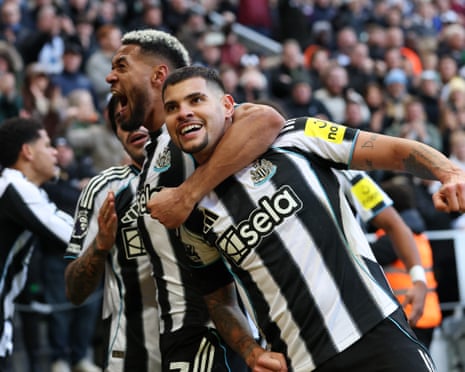Bruno Guimarães’ late strike secures Newcastle win over Fulham Bruno Guimarães’ late strike secures Newcastle win over Fulham