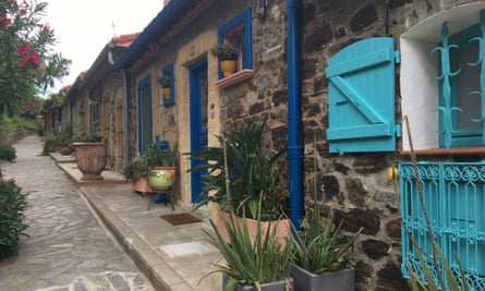 Houses in le Petit Montmartre, Collioure