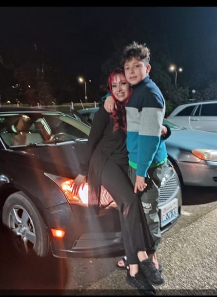 Yorlenys Zambrano-Contreras with her son.