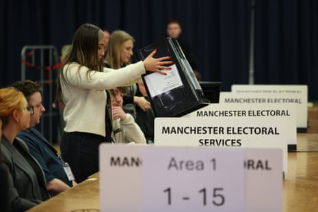 महत्वपूर्ण उपचुनाव के लिए भारी मतदान के बीच गॉर्टन और डेंटन में मतगणना जारी – ब्रिटेन की राजनीति लाइव