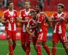 European football: Bayern hold on to win as Leverkusen waste two-goal lead