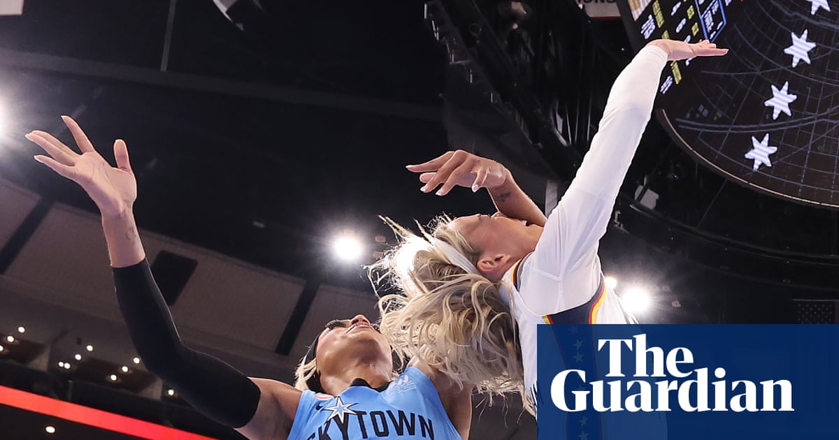 Sky’s DiJonai Carrington posts ‘white privilege’ after ejection for hard foul on Sophie Cunningham