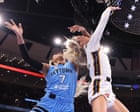 Sky’s Carrington posts ‘white privilege’ after ejection for hard foul on Sophie Cunningham