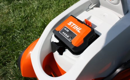 Stihl lawnmower battery
