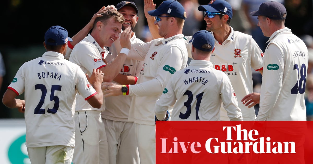 County cricket: Essex win after bowling out Kent for 40 – as it happened