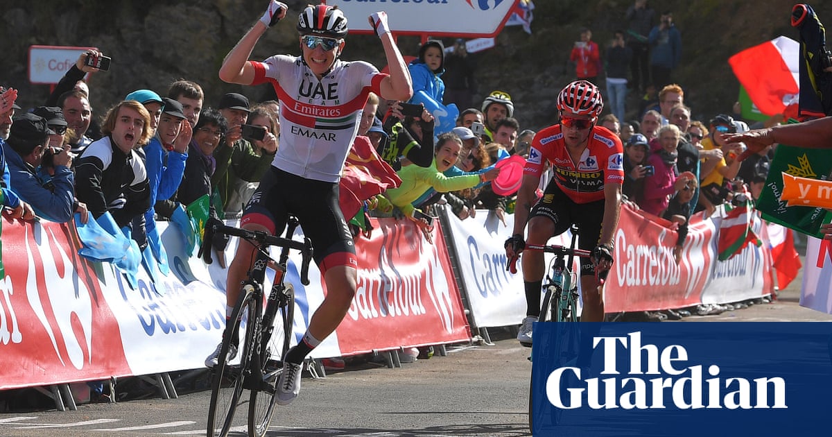 Vuelta a España: Roglic extends lead as Pogacar takes thrilling 13th stage