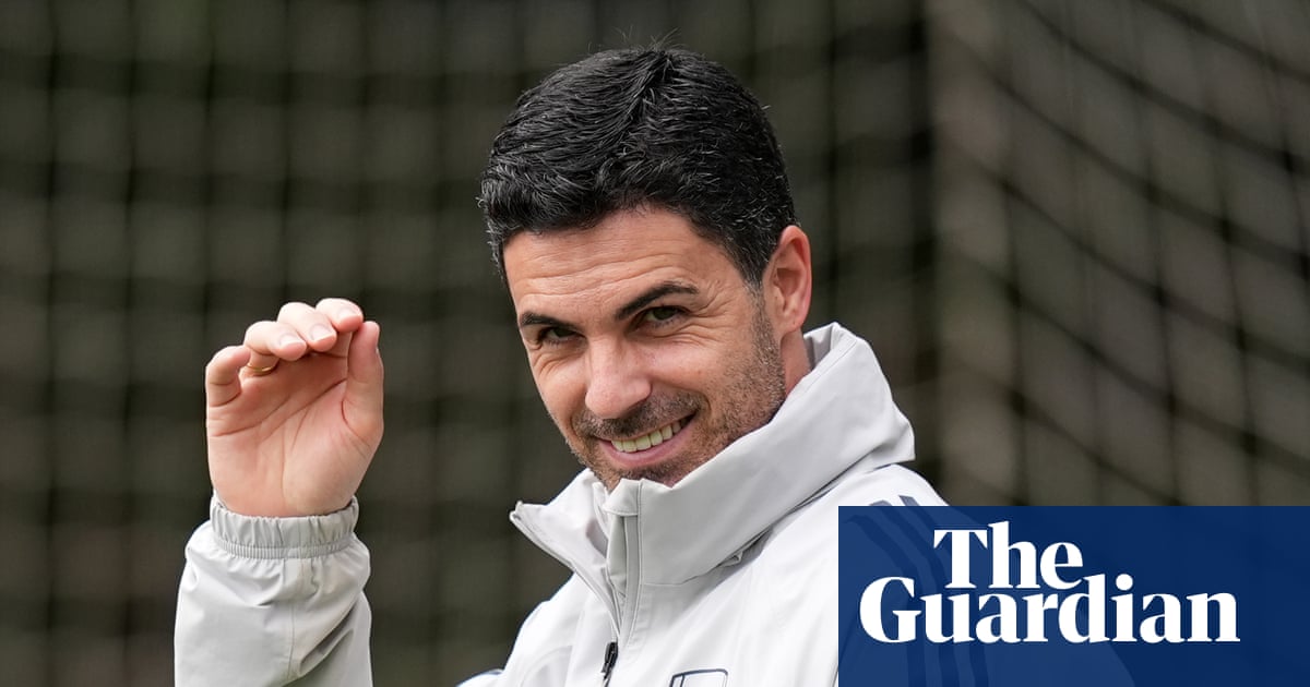 Mikel Arteta was ‘in the garden building a fire’ when Arsenal won Premier League title