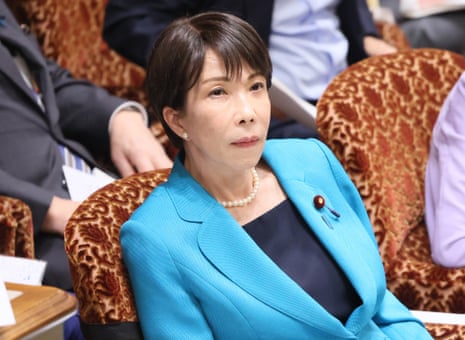 Japanese prime minister Sanae Takaichi listens to a Japanese Prime Minister Sanae Takaichi attends Upper House's budget committee session, Tokyo, Japan - 05 Jun 2026