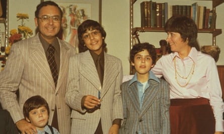 The Friedmans, including Jesse (left) at David Friedman’s bar mitzvah, from Capturing the Friedmans.