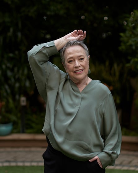 LOS ANGELES, CALIFORNIA - December 5, 2019: Actress Kathy Bates, poses for a portrait at the Four Seasons Hotel Los Angeles at Beverly Hills, during the promotion of her new film “Richard Jewell”. (Photo by Philip Cheung)