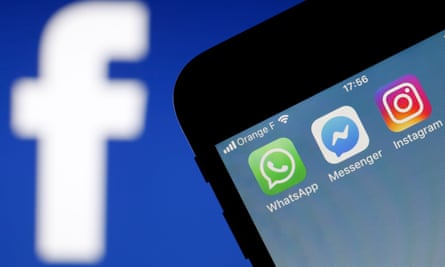 Facebook Merges Messenger Chat Service With Instagram Facebook The Guardian
