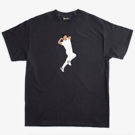 Jimmy Anderson cricket T-shirt