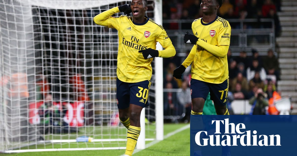 Eddie Nketiah Seals Arsenal S Fa Cup Progress At Expense Of Bournemouth Football The Guardian Eddie Nketiah Seals Arsenal S Fa Cup Progress At Expense Of Bournemouth Football The Guardian