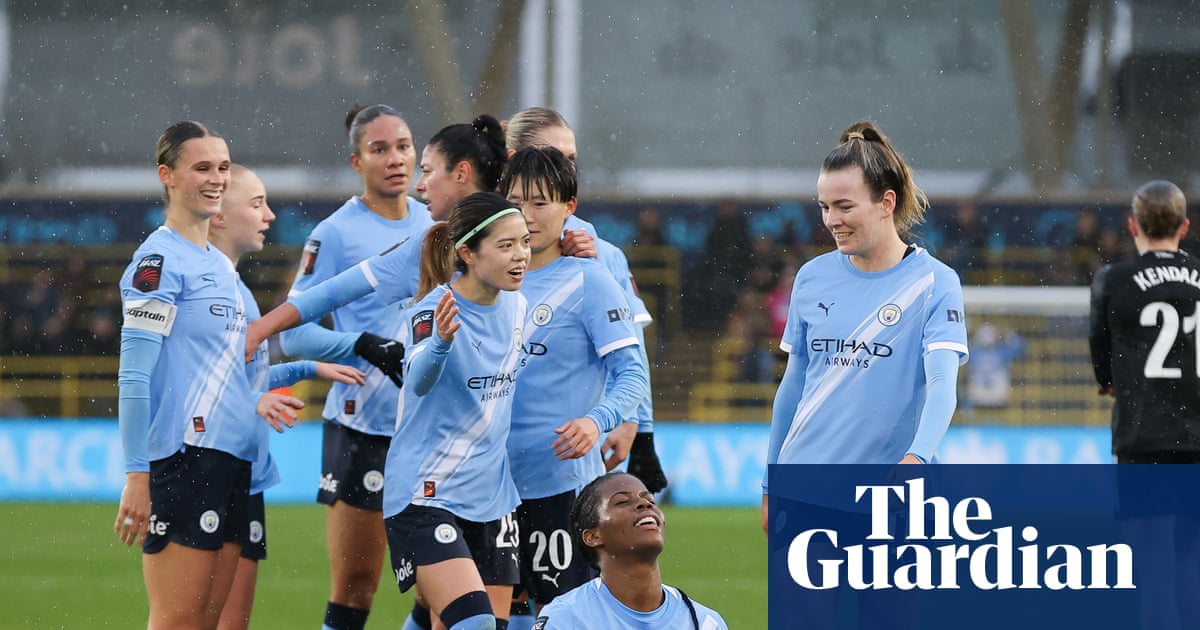 WSL roundup: Shaw hits four as Manchester City rout Villa to stay clear