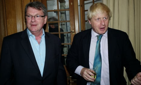 Boris Johnson with Sir Lynton Crosby