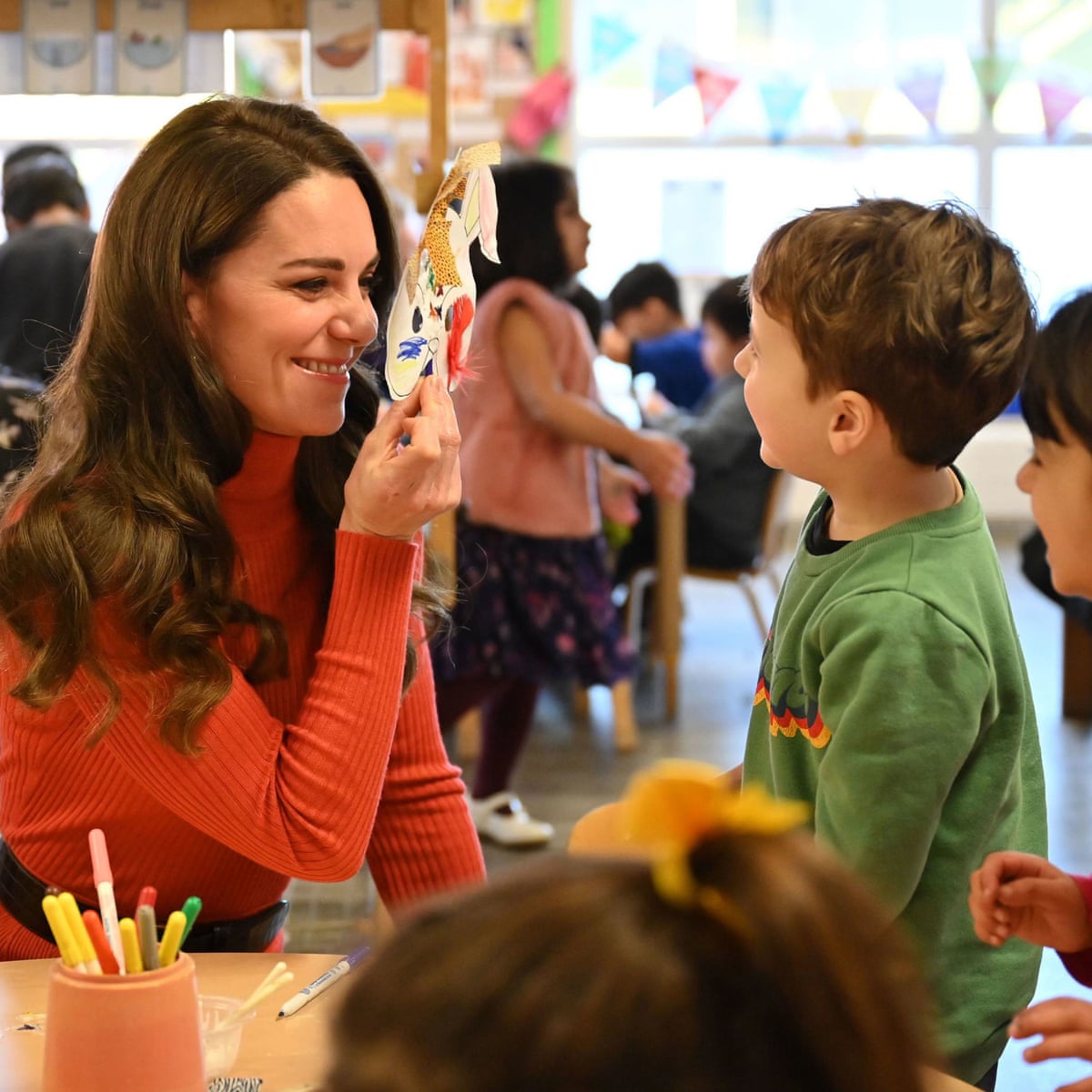 Kate says supporting children in early years 'more important than ever' | Catherine, Princess of Wales | The Guardian