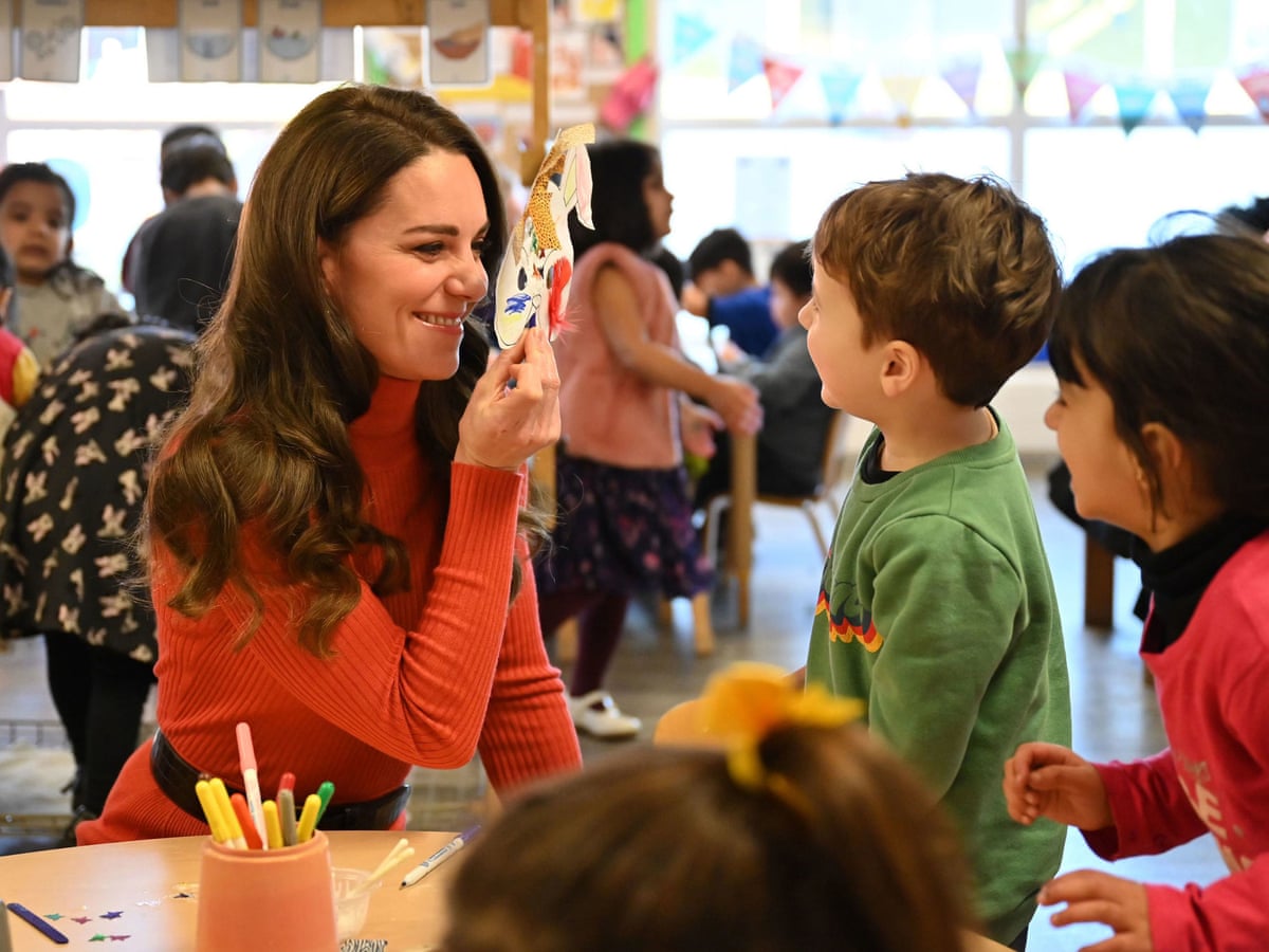 Kate says supporting children in early years 'more important than ever' | Catherine, Princess of Wales | The Guardian