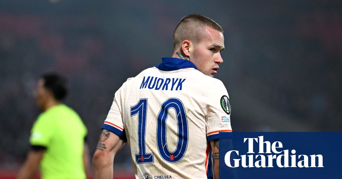 Chelsea forward Mykhailo Mudryk appeals to Cas against reported four-year ban