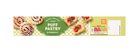 Sainsbury’s Sheet Puff Pastry x1 320g