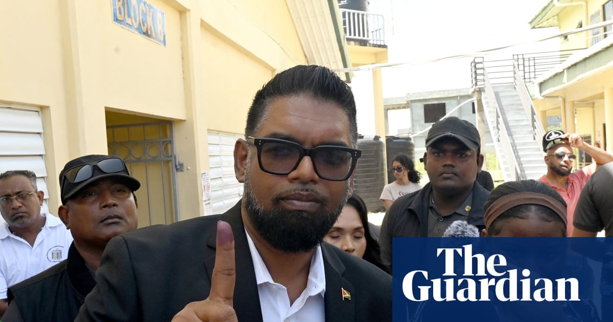 Guyana's president claims victory in election held amid newfound oil riches