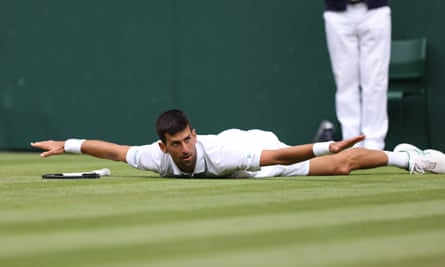 Novak Djokovic won Wimbledon in July 2022