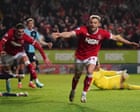 Matty Godden’s late strike fires Charlton past Wycombe and into playoff final