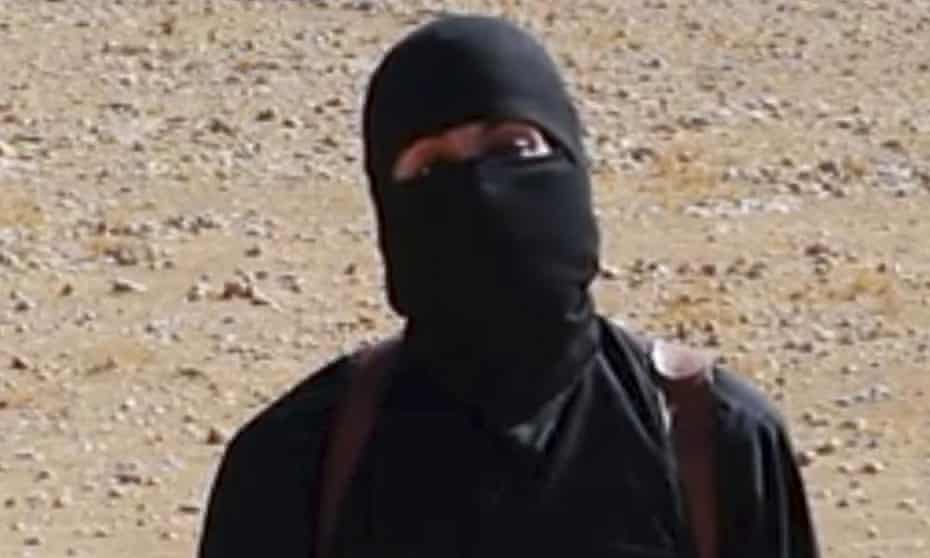 Isis militant who has been named as Mohammed Emwazi