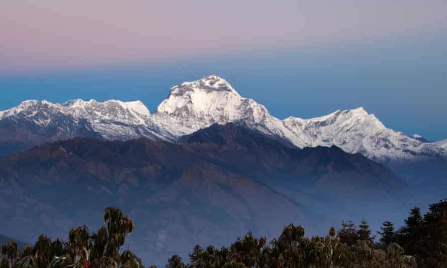 Dhaulagiri as seen from Ghorepani, Nepal