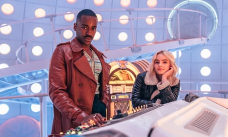 The Doctor (Ncuti Gatwa) and Ruby Sunday (Millie Gibson) in the Christmas Day episode of Doctor Who