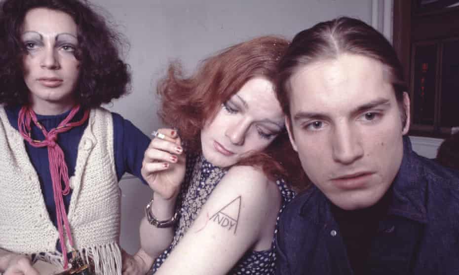 Holly Woodlawn, Jackie Curtis, and ‘Little’ Joe Dallesandro at Andy Warhol’s Factory in 1971.