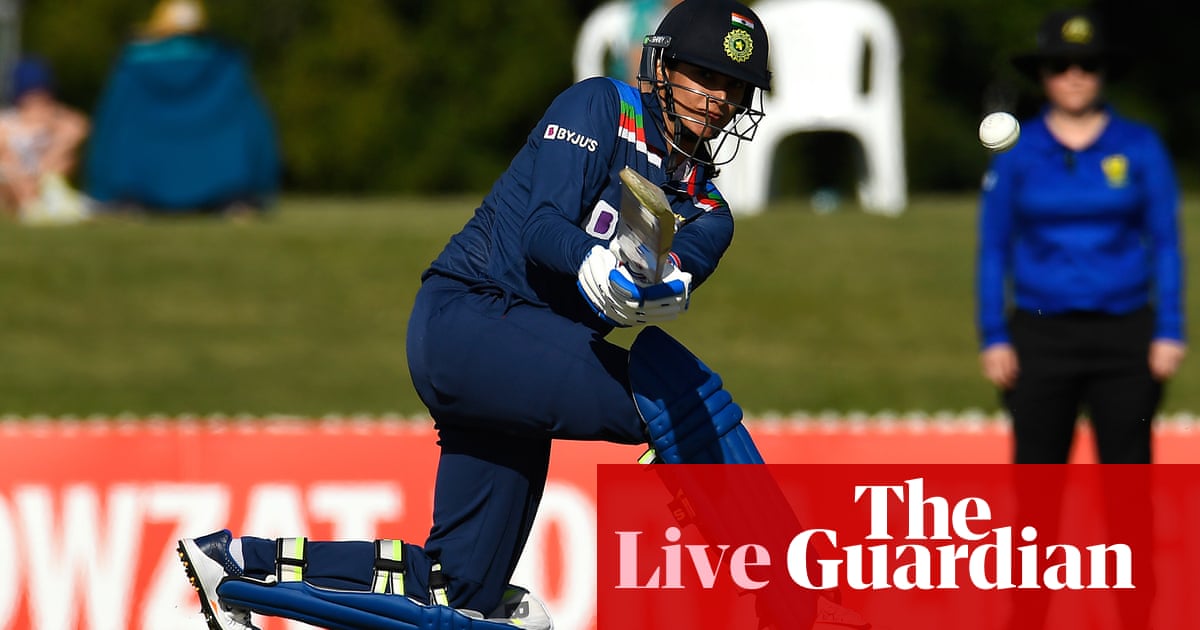 Australia v India: second women’s one-day international – live!