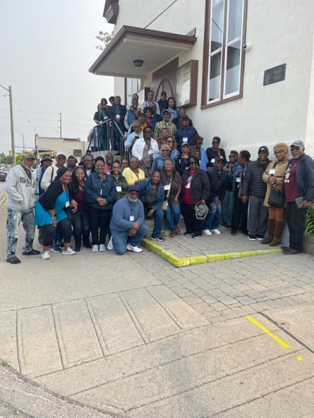 a group of people