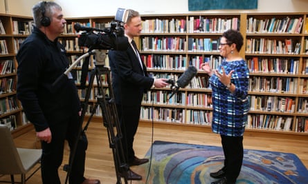 Kay is interviewed after her appointment as the new makar.