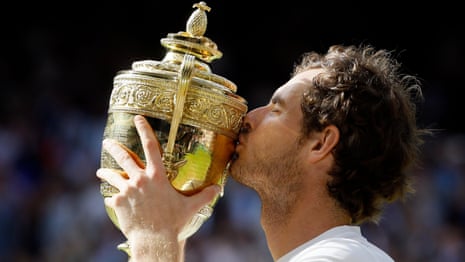 Cheers, tears and titles: Andy Murray's two decades at Wimbledon – video 