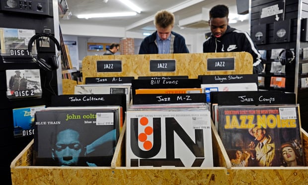 A Rough Trade record shop in Nottingham.